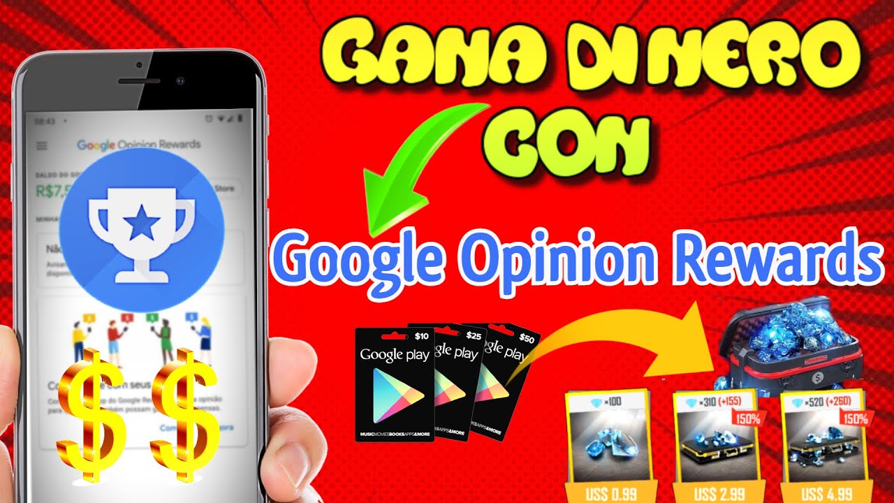 💰 Guía paso a paso: usar Google Opinion Rewards y otras opciones para comprar diamantes legalmente